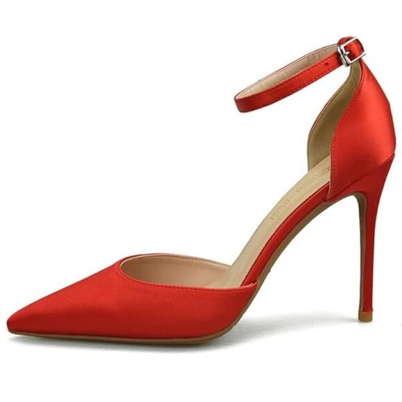 Colin Stuart Heels Size 7M Leather Stiletto  NWOT - Picture 1 of 15